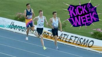 Crazy Comeback Kick To Win Continental Tour 1500m