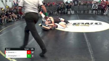 105 lbs Quarterfinals (8 Team) - Logan Christopher, Olympia (NY) vs Riker Ohearon, Mat Assassins (PA)