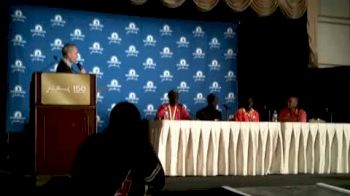 Wesley Korir Being Conservative in the Heat and Picking Off Runner by Runner to Win Boston Marathon 2012