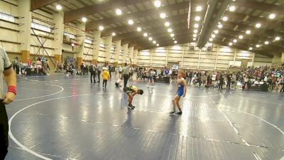 92 lbs Cons. Round 1 - Hameti Lomu, Utah vs Korbin Turner, Millard Wrestling Club