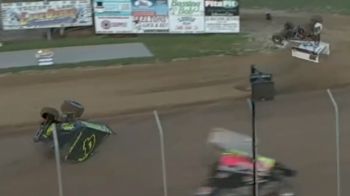 Double ASCS Flip At Lake Ozark Speedway