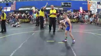 65 lbs Round 2 (6 Team) - Guivanni Tinervia, Steel Valley vs Asher Fuller, Ares