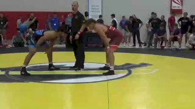 92 kg Round Of 16 - Kalob Runyon, Panther Wrestling Club RTC vs Silas Allred, Nebraska Wrestling Training Center