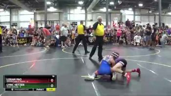 78 lbs Round 2 (6 Team) - Lyric Hetzer, Team Gotcha vs Logan Pao, Untouchables White