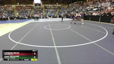 5A - 120 lbs Champ. Round 1 - Evan Vielhauer, Basehor-Linwood vs Cameron Bruce, Arkansas City