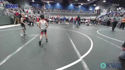 46 lbs Consolation - Ky Kemble, Ponca City Wildcat Wrestling vs Dylan Lockwood, Wagoner Heat