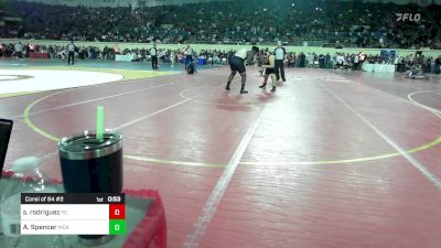 Consi Of 64 #2 - Sebastian Rodriguez, Putnam City vs Asiyah Spencer, McAlester