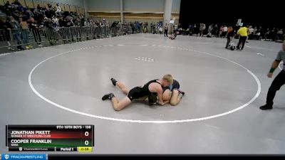 138 lbs Cons. Round 4 - Cooper Franklin, Iowa vs Jonathan Pikett, Ranger 47 Wrestling Club