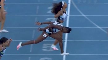 Tia Jones vs Tobi Amusan Photo Finish