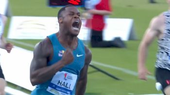 Eli Hall Dominates Continental Tour 100m Race Amidst Timing Drama