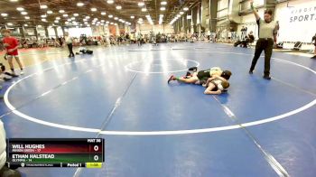 80 lbs Rd# 7- 10:45am Saturday Final Pool - Will Hughes, Minion Green vs Ethan Halstead, Olympia