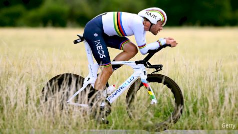 Filippo Ganna Tops Wout Van Aert In Criterium Du Dauphine Time Trial