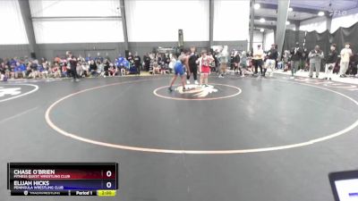 135 lbs Round 1 - Chase O`Brien, Fitness Quest Wrestling Club vs Elijah Hicks, Peninsula Wrestling Club