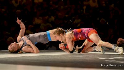 50 kg Round 1 - Sarah Hildebrandt, New York Athletic Club vs Alyssa Lampe, Beaver Dam RTC / Sunkist Kids Wrestling Club