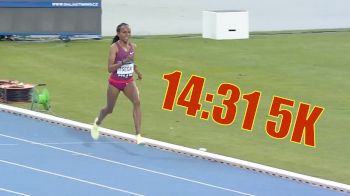 Gudaf Tsegay Runs 3rd Fastest 5k In 2022