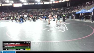 285 lbs Cons. Round 6 - Brendan Rasmussen, Idaho Falls vs Aiden McGinnis, Mountain View