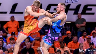 97 kg Round 2 - Kollin Moore, Ohio RTC / Titan Mercury Wrestling Club vs Kyle Snyder, Nittany Lion Wrestling Club / Titan Mercury Wrestling Club