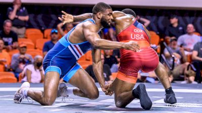 92 kg Round 3 - J'den Cox, Cliff Keen WC / Titan Mercury Wrestling Club vs Nathan Jackson, New York Athletic Club