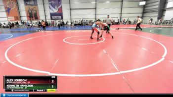 210 lbs Rd# 10- 4:00pm Saturday Final Pool - Alex Johnson, NCWAY National Team vs Kenneth Hamilton, VA Team Predator