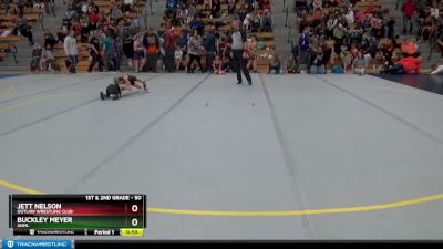 50 lbs Cons. Round 3 - Jett Nelson, Outlaw Wrestling Club vs Buckley Meyer, ANML