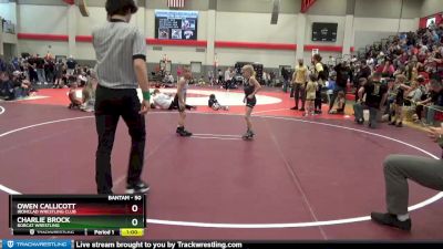 50 lbs Cons. Round 5 - Owen Callicott, Ironclad Wrestling Club vs Charlie Brock, Bobcat Wrestling