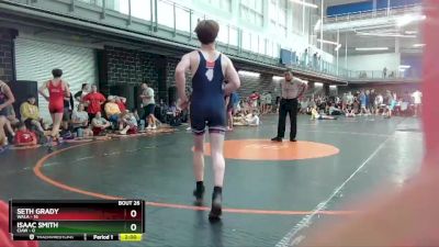 126 lbs Round 6 (10 Team) - Isaac Smith, CIAW vs Seth Grady, WALA