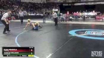 5A 121 lbs Semifinal - Marcus Williams, Rio Rancho vs Elias Mendiola, Santa Fe