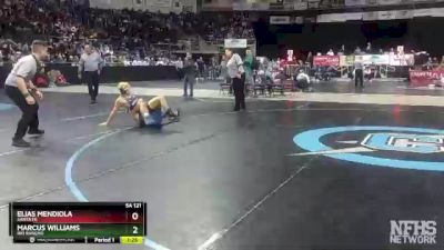 5A 121 lbs Semifinal - Marcus Williams, Rio Rancho vs Elias Mendiola, Santa Fe