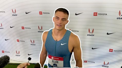 Devon Allen Always Thinks He's Going To Win