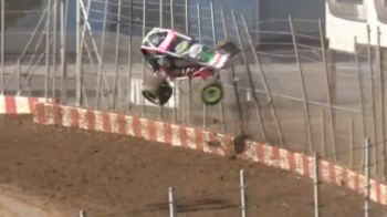 Dan Graumenz Flips Into The Catchfence At Angell Park