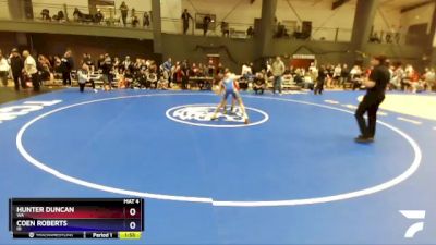 126 lbs Champ. Round 2 - Hunter Duncan, WA vs Coen Roberts, ID