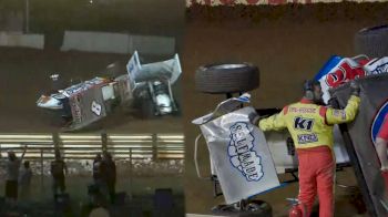 Dietrich Brothers Both Flip On Opening Lap At Lincoln Speedway