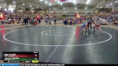 138 lbs Semis & 1st Wb (8 Team) - Ben Tucker, Dobyns Bennett vs Arash Yazdani, Brentwood