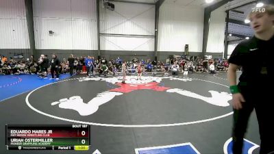 53-56 lbs Round 5 - Eduardo Mares Jr, Mat Demon Wrestling Club vs Uriah Ostermiller, Pioneer Grappling Academy