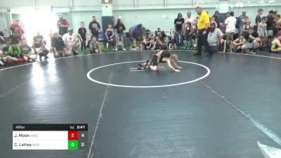 45 lbs Pools - Jayce Moon, Ares W.C. (MI) vs Cena Lattea, Mineral Wells Bulldawgs