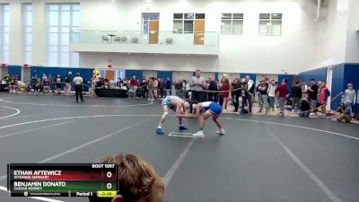 106 lbs Cons. Round 2 - Benjamin Donato, Caesar Rodney vs Ethan Aftewicz, Wyoming Seminary