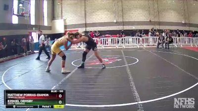 195 lbs Quarterfinal - Ezekiel Ormsby, South Torrance vs Matthew Porras-Diamond, Temecula Valley