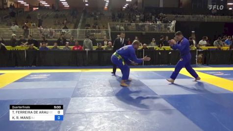 THIAGO FERREIRA DE ARAUJO E SILV vs KEVIN R. MANS 2024 Pan Jiu Jitsu IBJJF Championship