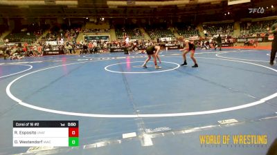 80 lbs Consi Of 16 #2 - Rocco Esposito, Unattached vs Davis Westendorf, Immortal Athletics WC