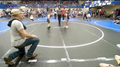 83-90 lbs Quarterfinal - Cannon Hughes, Verdigris Youth Wrestling vs Tukker Simpson, Salina Wrestling Club