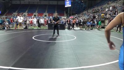 94 lbs Rnd Of 16 - Cheyenne Moore, North Dakota vs Khyla Lipumano, Arizona