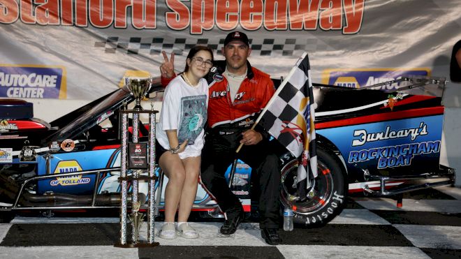 Woody Pitkat Doubles Up In Open Modifieds At Stafford