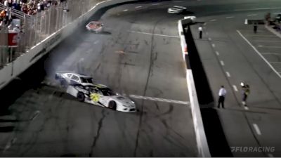 Leaders Crash After Checkered At South Boston