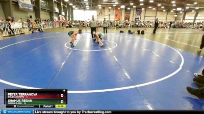 92 lbs Rd# 9- 2:15pm Saturday Final Pool - Peter Terranova, Double Champs vs Shamus Regan, Minion Black