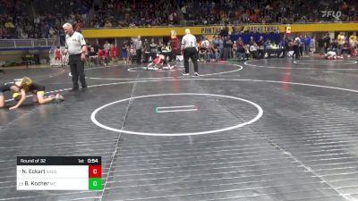 70 lbs Round Of 32 - Nolan Eckart, Saegertown vs Bennett Kocher, Mt. Lebanon