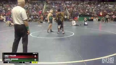 2A 220 lbs Cons. Round 1 - Owen Grismer, West Stanly vs Trey Fuller, Shelby