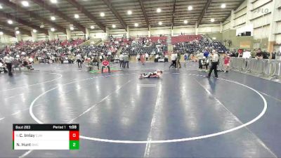 80 lbs Semifinal - Cael Imlay, Cedar Jr. Wrestling vs Nixon Hunt, Bonneville Wrestling Club