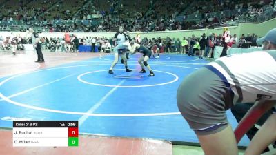 110 lbs Consi Of 8 #2 - Jake Rochat, Bridge Creek Wrestling vs Cooper Miller, Harrah