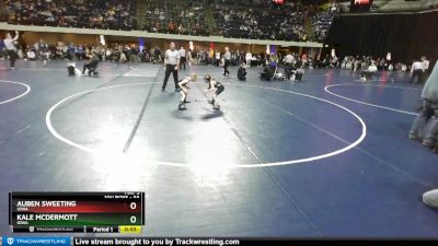 53 lbs Cons. Semi - Auben Sweeting, Iowa vs Kale McDermott, Iowa