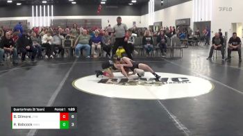 65 lbs Quarterfinals (8 Team) - Brynlee Gilmore, Junior Terps Xtreme (MY) vs Reese Babcock, Illinois Menace